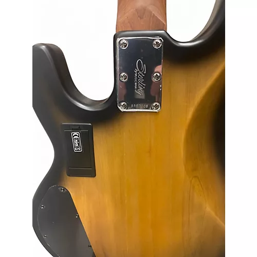 Used Sterling by Music Man RAY34HH Spalted Maple Electric Bass Guitar Spalted Maple