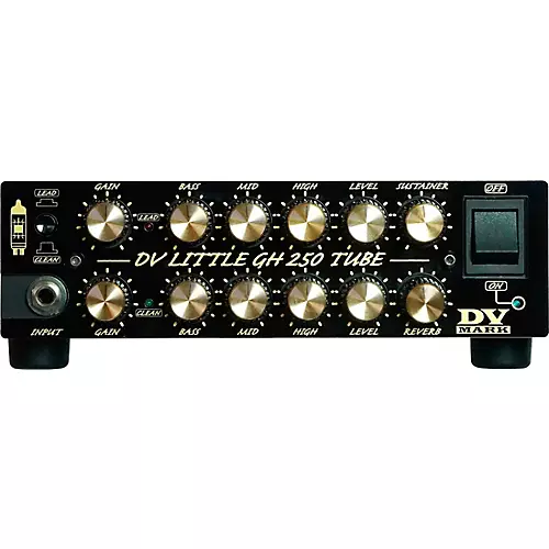 DV Mark DV Little GH 250 Tube 250W Guitar Amp Head Black