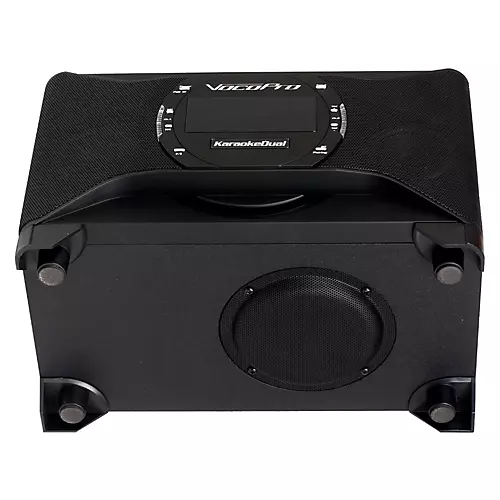 VocoPro KaraokeeDual All-In-One Karaoke Boom Box With Wireless Mics