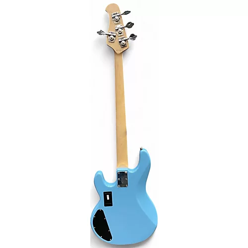 Used Sterling by Music Man Ray4 HH Chopper Blue Electric Bass Guitar Chopper Blue