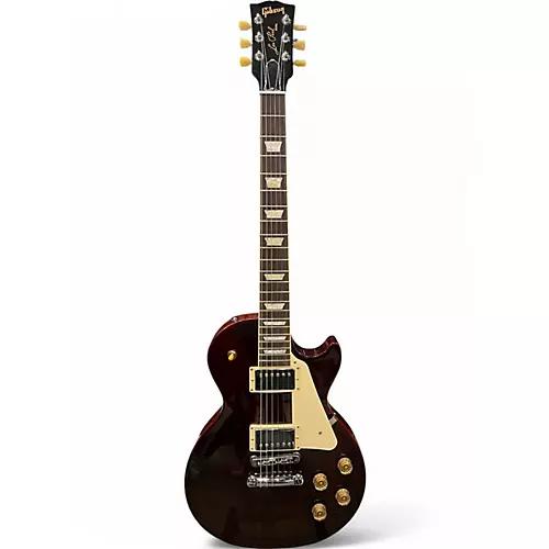 Used 2022 Gibson Les Paul Studio Wine Red Solid Body Electric Guitar Wine Red
