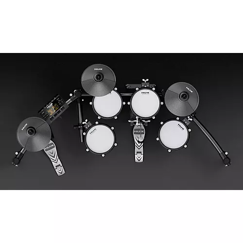 NUX DM-210 Mesh-Head Digital Drum Kit Black