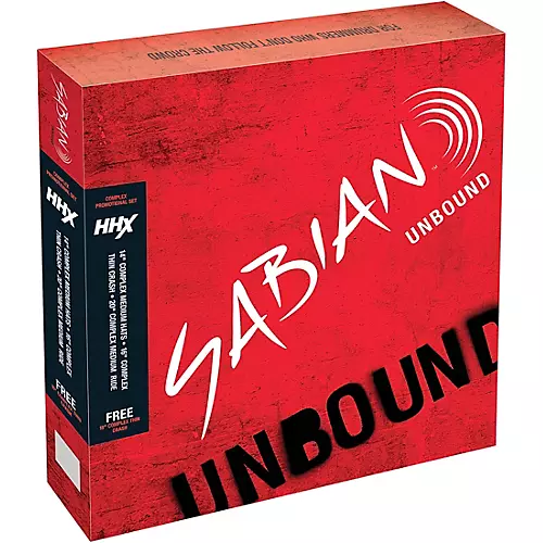 SABIAN HHX Complex Promo Cymbal Set 14, 16, 18 and 20 in.