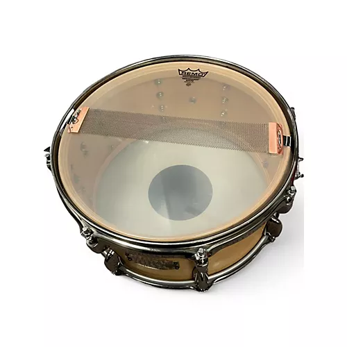 Used Yamaha 6.5X13 Steve Jordan Snare Natural Drum Natural 14