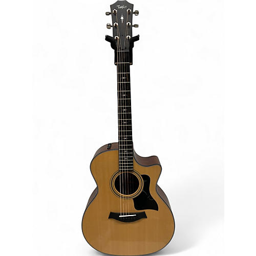 Used Taylor 314CE V-Class Natural Acoustic Electric Guitar Natural