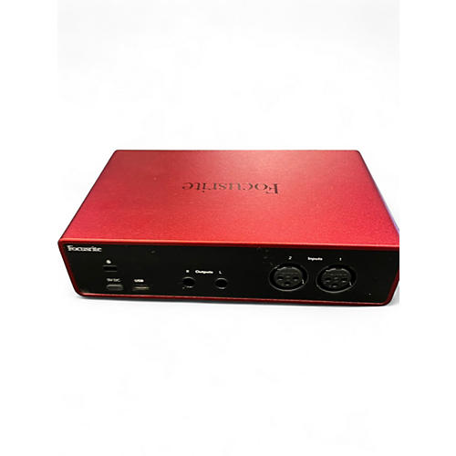 Used Focusrite Scarlett 2i2 Audio Interface