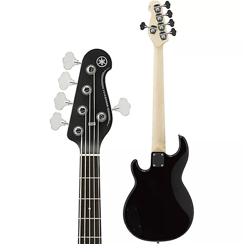 Yamaha BB235 5-String Electric Bass Natural Satin Black Pearl Pickguard