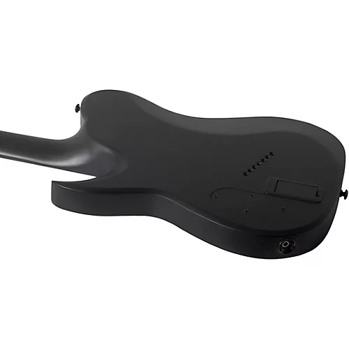 Schecter Guitar Research PT-7 MS Black Ops 7-String Electric Guitar Satin Black Open Pore