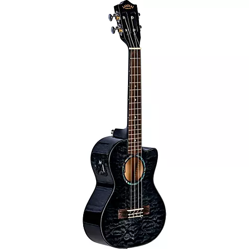 Lanikai QM-CET Quilted Maple Tenor with Kula PreampAcoustic Electric Ukulele Natural