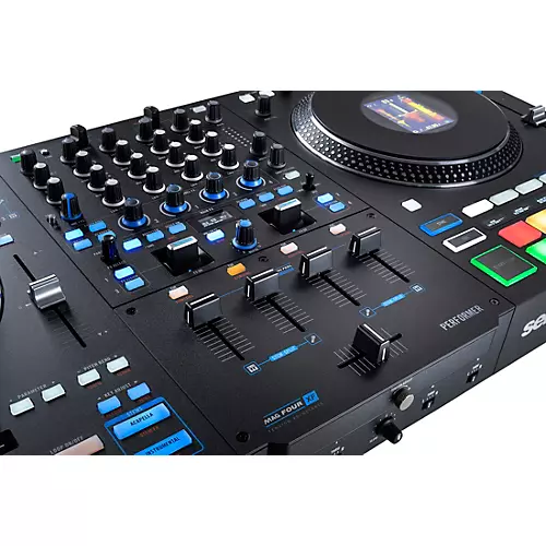 RANE PERFORMER Advanced 4-Channel Motorized DJ Controller Black