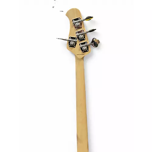 Used Sterling by Music Man Sub 4 Cream Electric Bass Guitar Cream