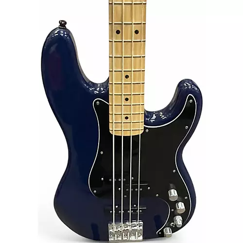 Used Fender Player Plus Active Precision Bass Blue Electric Bass Guitar Blue
