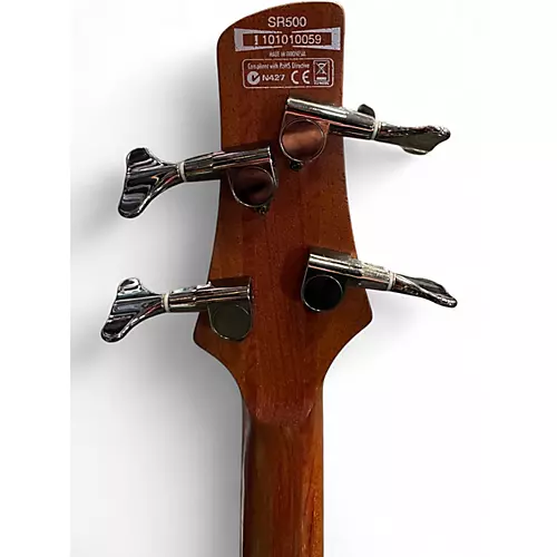 Used Ibanez SR500 Mahogany Electric Bass Guitar Mahogany