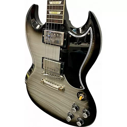 Used 2024 Gibson 1961 REISSUE MURPHY LAB LIGHT AGED SG Silverburst Solid Body Electric Guitar Silverburst