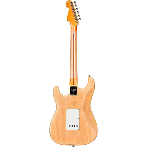 Fender Custom Shop '58 Stratocaster Relic Electric Guitar Super Faded Aged Surf Green