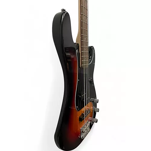 Used Squier Precision Bass Brown Sunburst Electric Bass Guitar Brown Sunburst