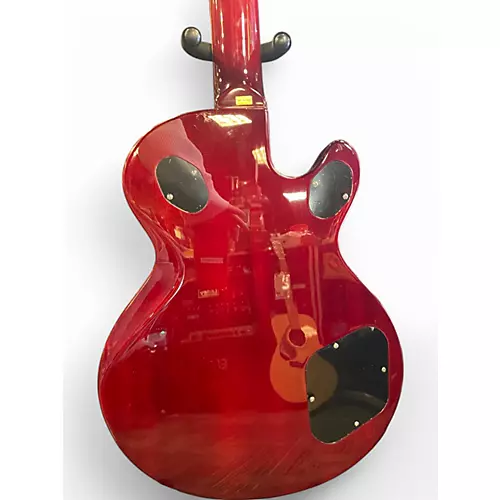 Used Hagstrom Viking Left Handed 2 Tone Sunburst Electric Bass Guitar 2 Tone Sunburst