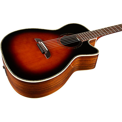 Alvarez Yairi WY1 Cutaway Folk-OM Acoustic-Electric Guitar Natural