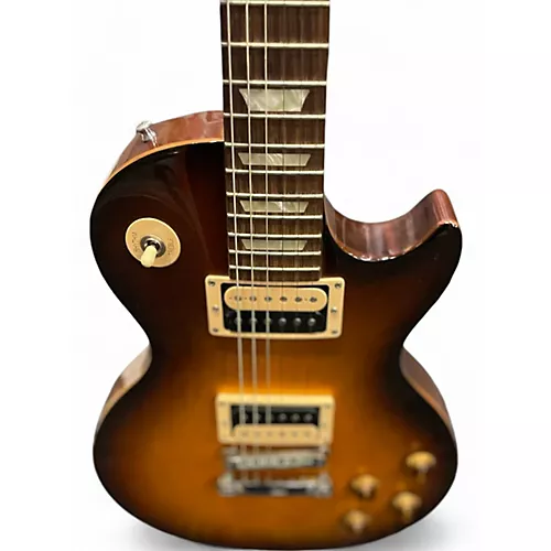 Used 2009 Gibson Les Paul Deluxe Tobacco Burst Solid Body Electric Guitar Tobacco Burst