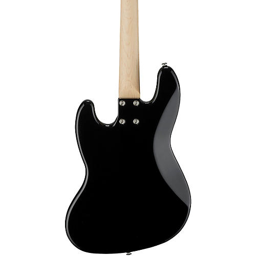 G&L Fullerton Deluxe JB Maple Fingerboard Electric Bass Jet Black