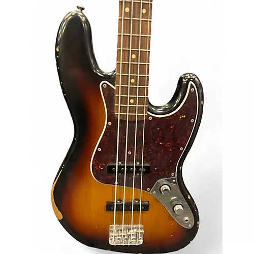 Used Fender 60TH ANNIVERSARY JAZZ BASS Tobacco Sunburst Electric Bass Guitar Tobacco Sunburst