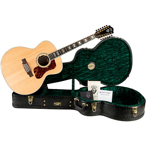 Guild F-512E Jumbo Acoustic-Electric Guitar Antique Burst