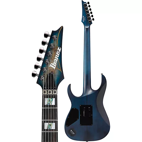 Ibanez RGT1270PB Premium With Tremolo Electric Guitar Cosmic Blue Starburst Flat