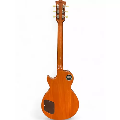 Used Gibson 1956 custom shop les paul standard Gold Top Solid Body Electric Guitar Gold Top