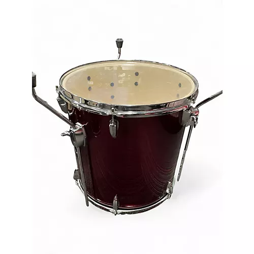 Used TAMA 6 Piece Imperialstar Flat Red Drum Kit Flat Red