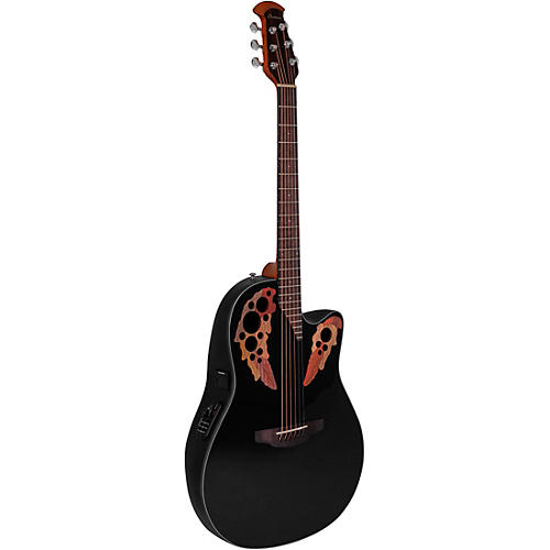 Ovation CE44 Celebrity Series Elite Mid-Depth Acoustic-Electric Guitar Reverse Blue Burst