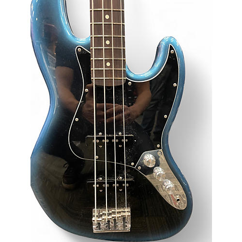 Used Fender American Professional II Jazz Bass Blue Burst Electric Bass Guitar Blue Burst