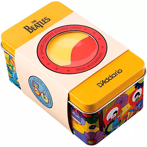 D'Addario Yellow Submarine 50th Anniversary Woven Guitar Strap John 2 in.