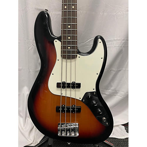 Used 2024 Fender Player Jazz Bass Sunburst Electric Bass Guitar Sunburst