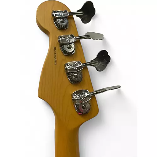 Used Fender American Professional II Jazz Bass Mercury Electric Bass Guitar Mercury