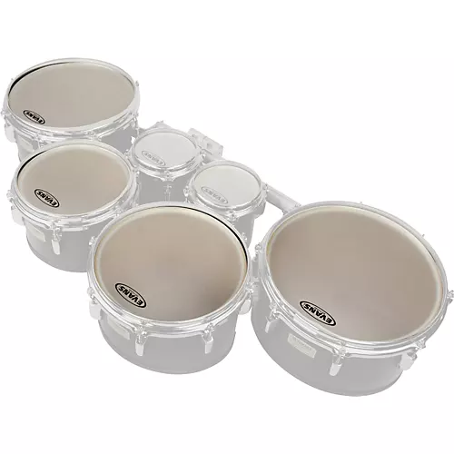 EVANS MX Frost Tenor Drumhead 4-Pack
