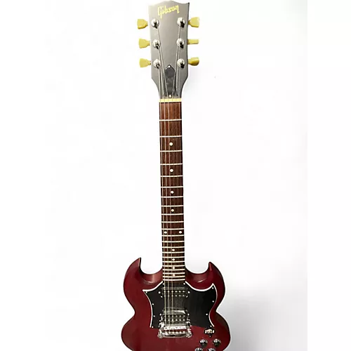 Used 2016 Gibson sg cherry solid body  matte cherry Solid Body Electric Guitar matte cherry