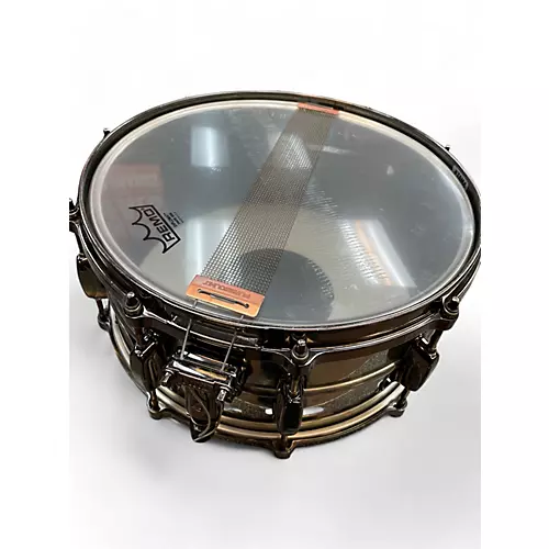 Used TAMA 14in CHARLIE BENANTE SIGNATURE PALLETTE Silver Drum Silver 33