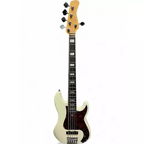 Used Sire Marcus Miller P7 Alder 5 String Antique White Electric Bass Guitar Antique White