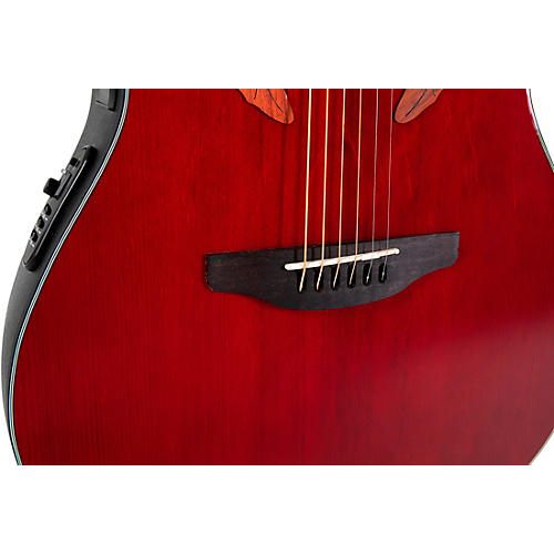 Ovation CE44 Celebrity Series Elite Mid-Depth Acoustic-Electric Guitar Reverse Blue Burst