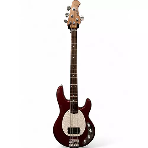 Used Ernie Ball Music Man StingRay Special H Purple Electric Bass Guitar Purple