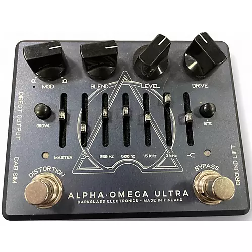 Used Darkglass Alpha Omega Ultra Bass Preamp
