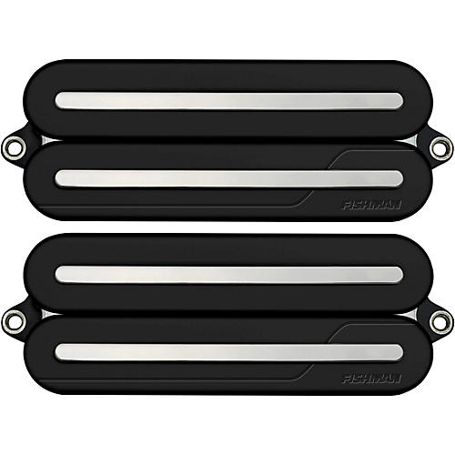 Fishman Fluence Open Core Modern Humbucker 8-String Nickel Blades Electric Guitar Pickup Set Red