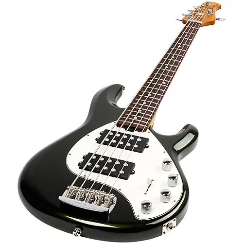 Ernie Ball Music Man StingRay Special 5 HH 5-String Bass Guitar Translucent Oxblood