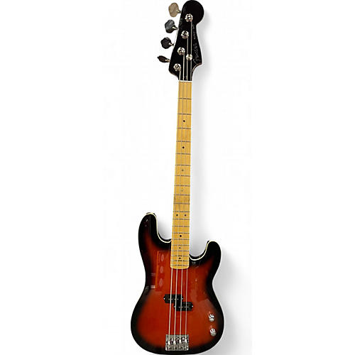 Used Fender Aerodyne Precision bass 2 Color Sunburst Electric Bass Guitar 2 Color Sunburst
