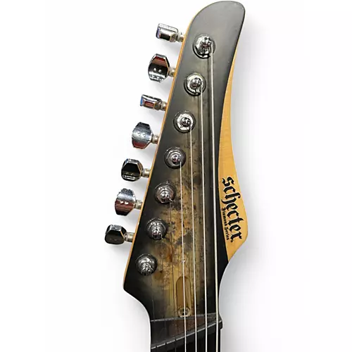 Used Schecter Guitar Research REAPER LH 7 Sandburst Electric Guitar Sandburst