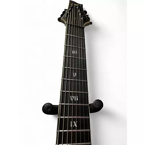 Used Schecter Guitar Research C-8 Multi Scale SLS Elite Black Solid Body Electric Guitar Black