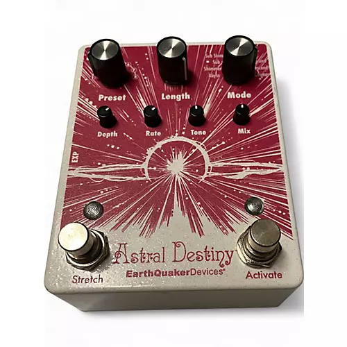 Used 2020s EarthQuaker Devices ASTRAL DESTINY Effect Pedal