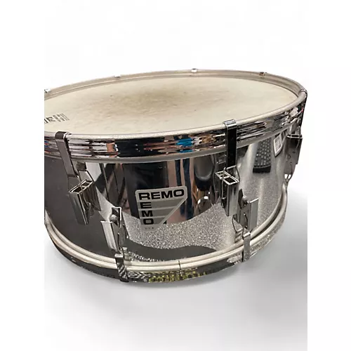 Used Remo 6.5in QUADURA Chrome Drum Chrome 93