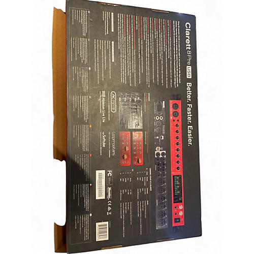 Used Focusrite Clarett 8Pre USB Audio Interface