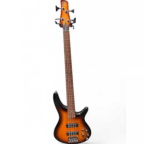 Used Ibanez SR370F Brown Sunburst Electric Bass Guitar Brown Sunburst
